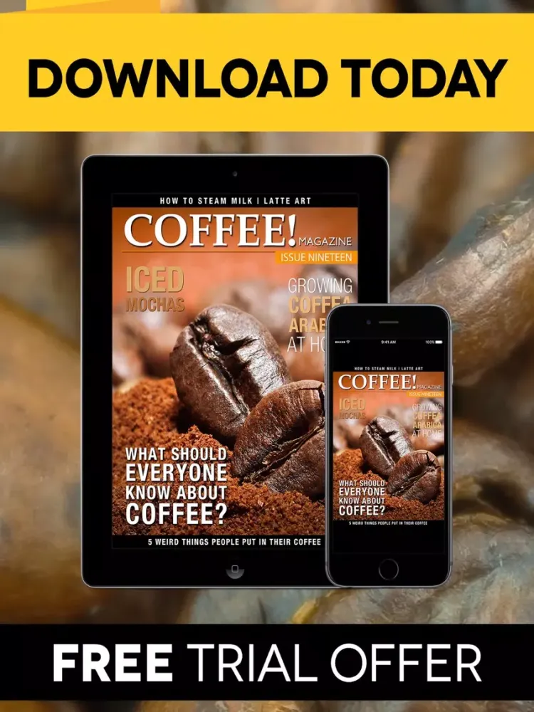 Tangkapan layar Coffee & Espresso Magazine - Your Home Coffee Shop iPad 