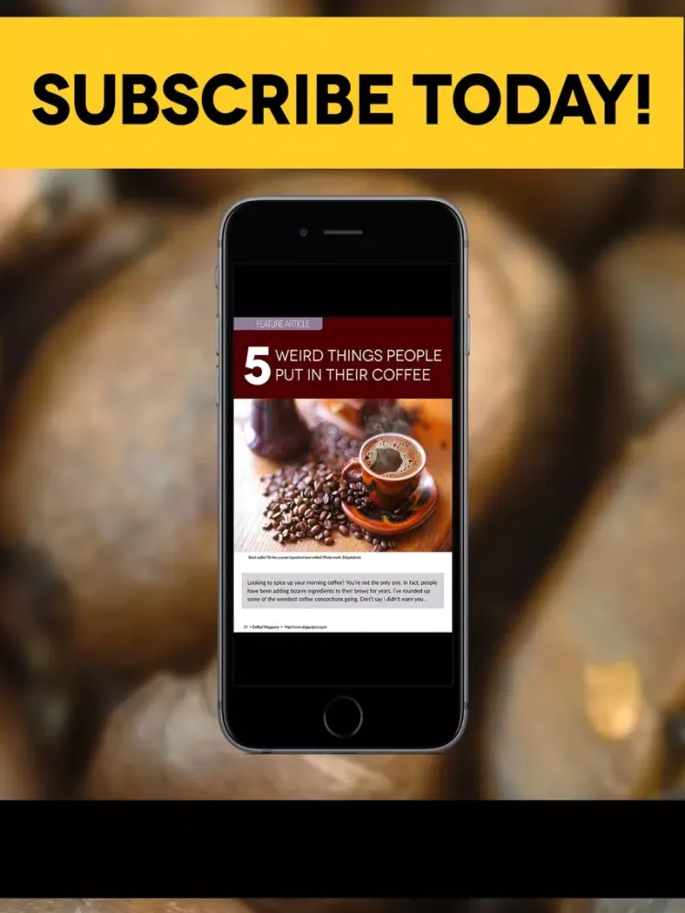 Tangkapan layar Coffee & Espresso Magazine - Your Home Coffee Shop iPad 