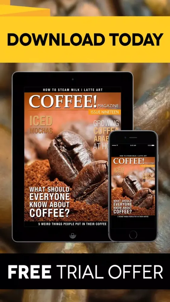 Tangkapan layar Coffee & Espresso Magazine - Your Home Coffee Shop