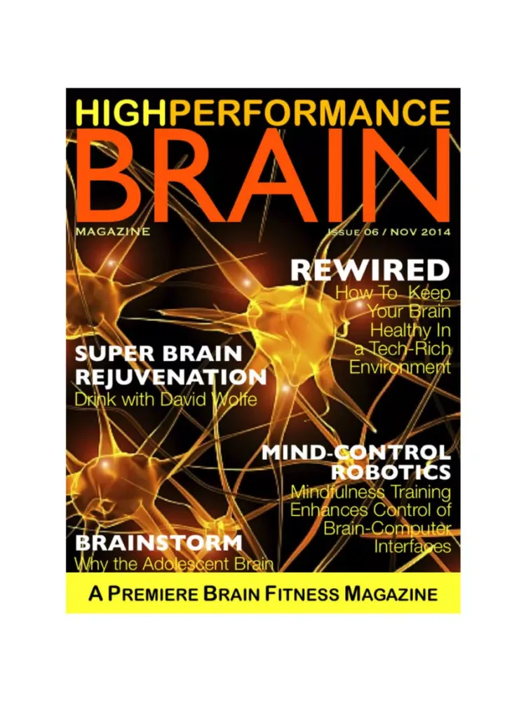 High Performance Brain Magazine iPad  Screenshots