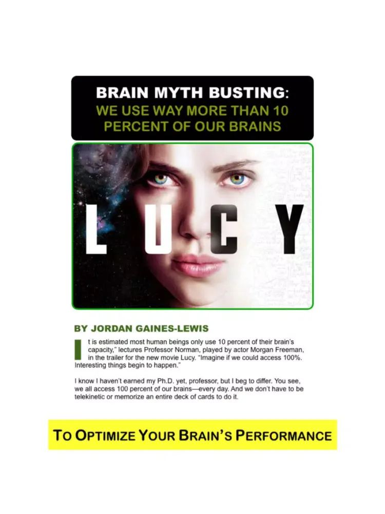 High Performance Brain Magazine iPad  Screenshots