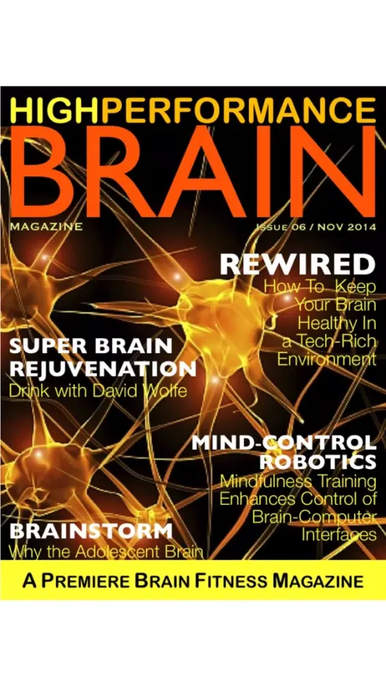 High Performance Brain Magazine Screenshots