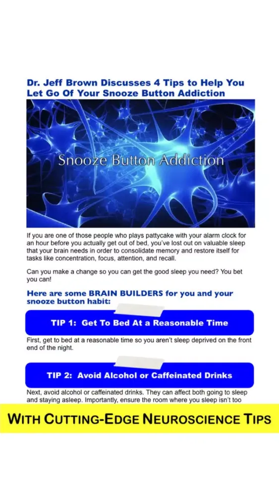 High Performance Brain Magazine Screenshots