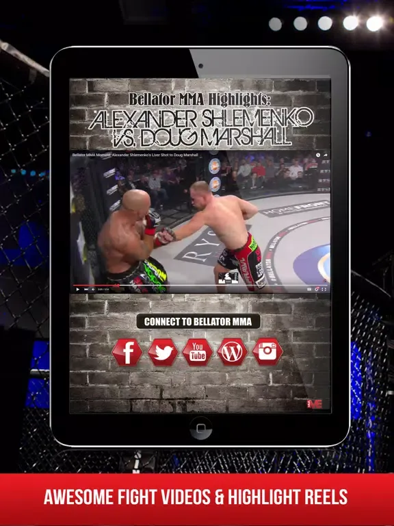 MMA Main Event Magazine iPad  Ekran Görüntüleri