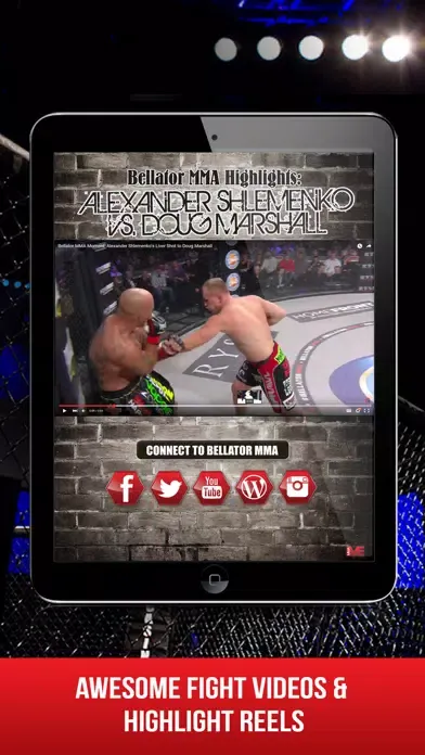 MMA Main Event Magazine Ekran Görüntüleri