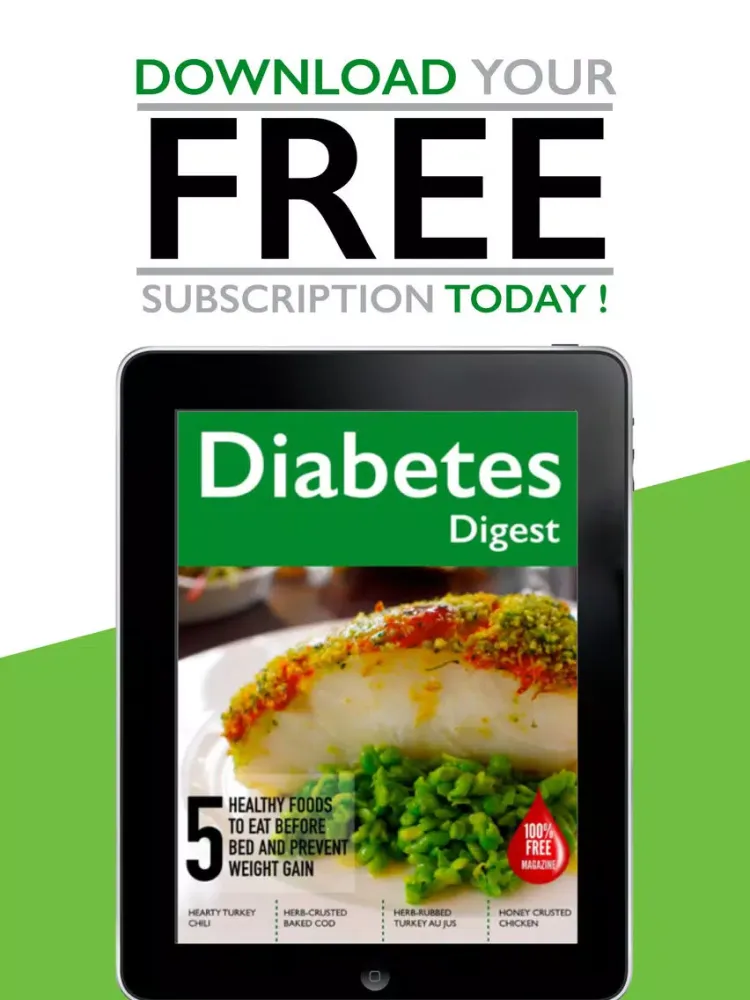 Diabetes Digest - Diabetic Mag iPad  Screenshots