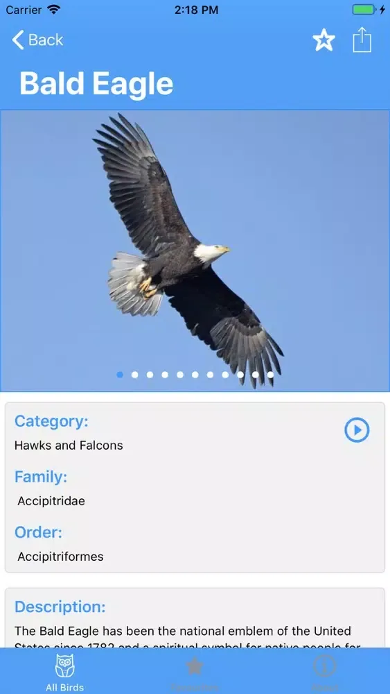 Скриншоты Full Birds Encyclopedia