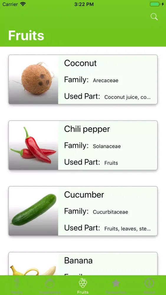 Herbs & Fruits Screenshots