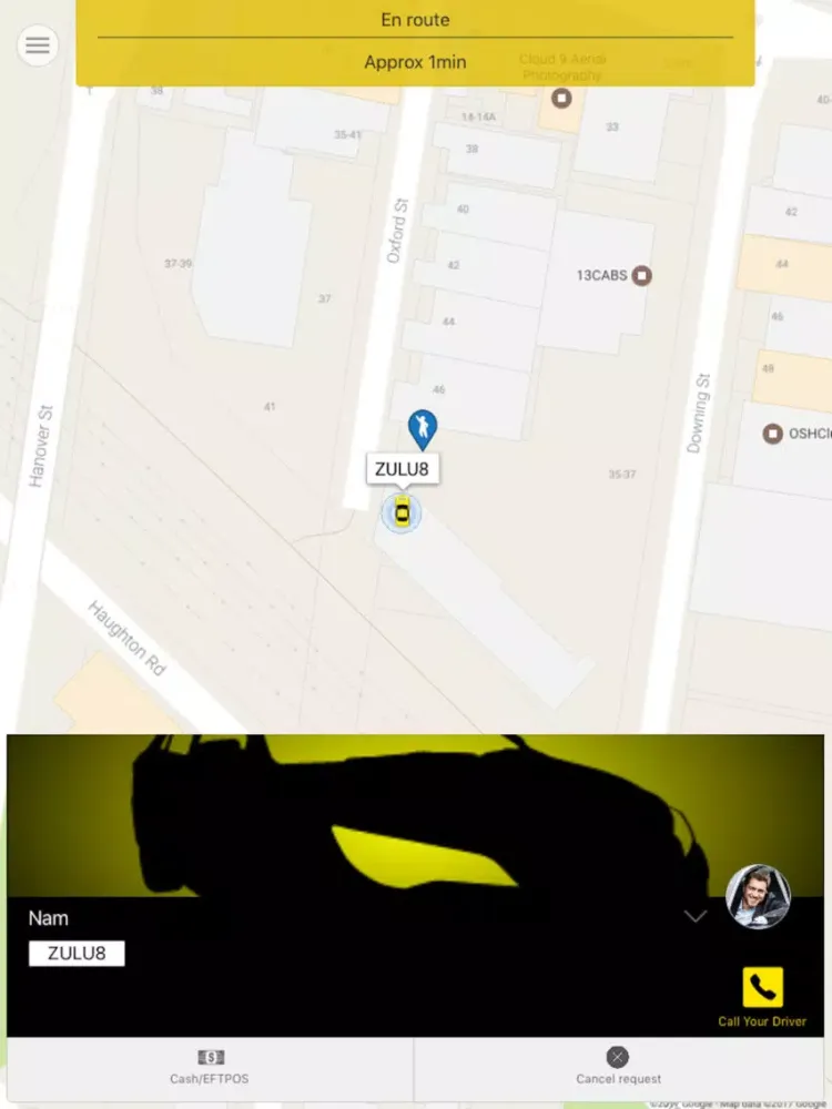 Coastal Taxis iPad  स्क्रीनशॉट