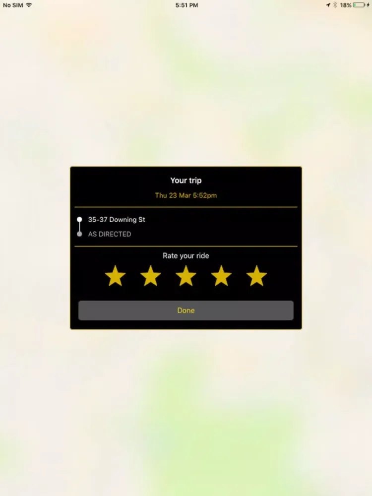 Coastal Taxis iPad  स्क्रीनशॉट