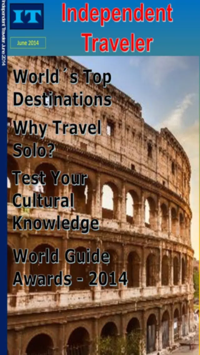 Tangkapan skrin Independent Traveller - Get inspired
