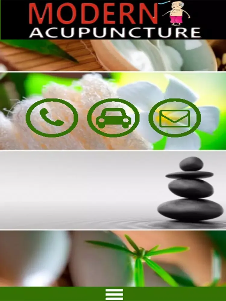 Capturas de tela do Modern Acupuncture iPad 