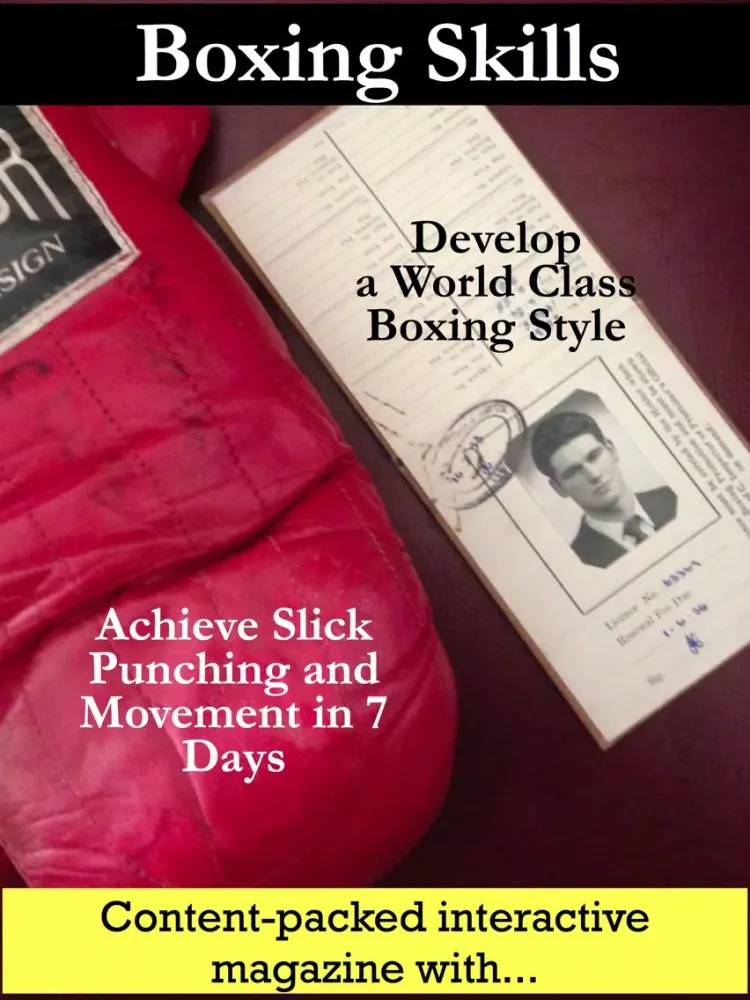 Boxing Skills Magazine iPad  Screenshots