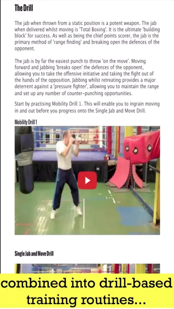 Boxing Skills Magazine Screenshots