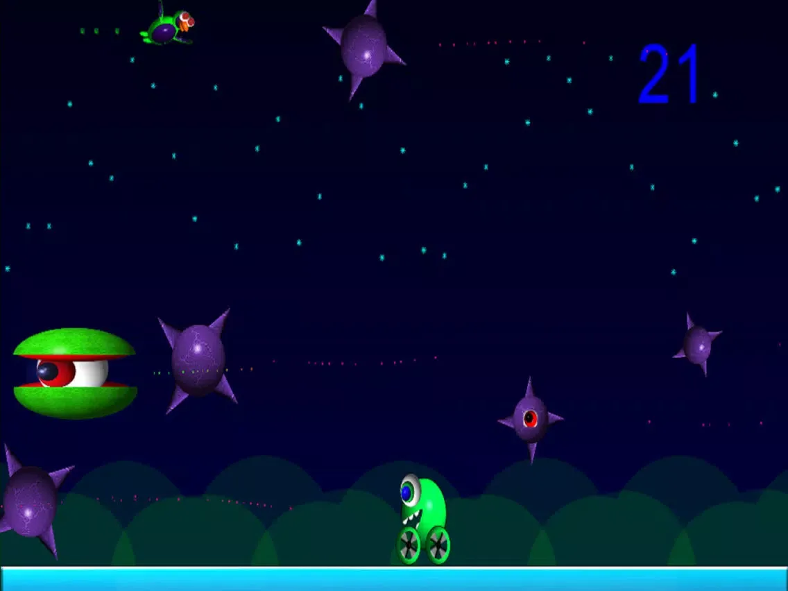 Alien Bird Rush iPad  سکرین شاٹس
