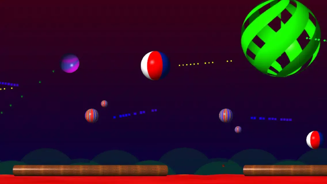 Capturas de tela do Flying Bouncing Ball Free