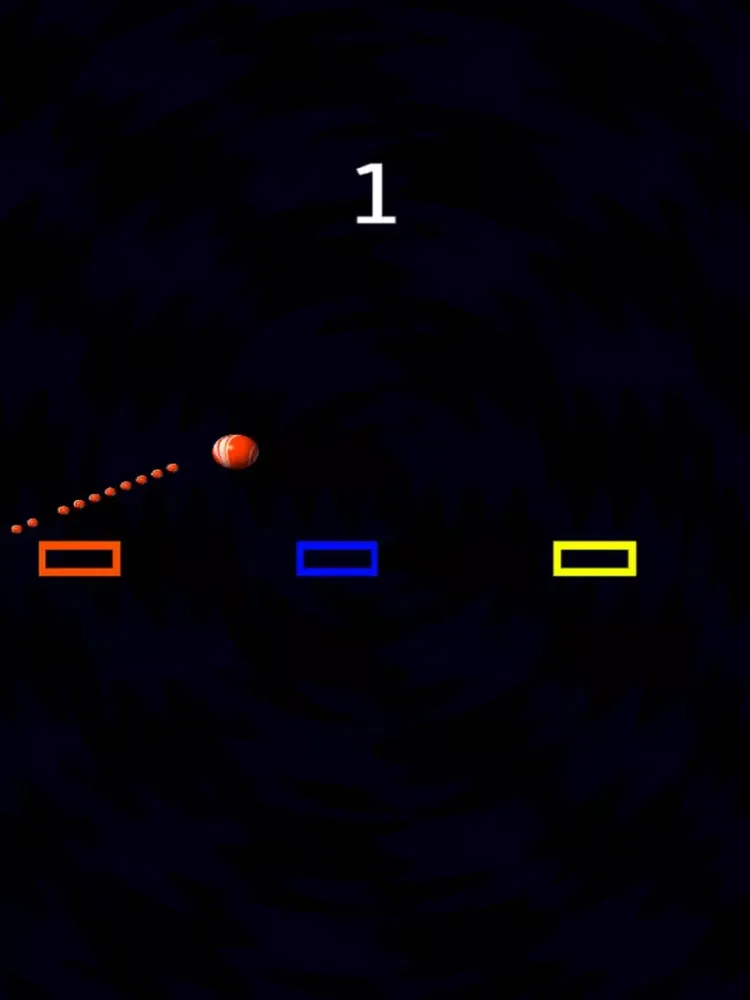 Orange Bouncing Ball Lite iPad  Screenshots