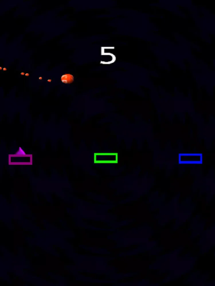 Orange Bouncing Ball Lite iPad  Screenshots