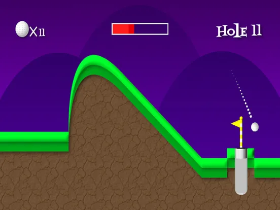 Zrzuty ekranu Par 1 Golf 4 iPad 