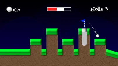 Capturas de tela do Par 1 Golf 2