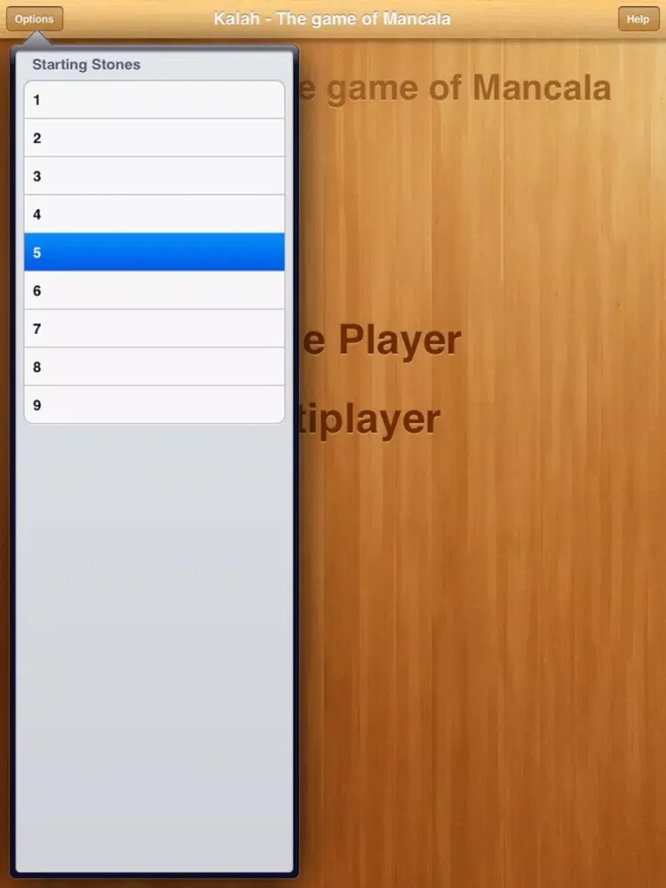 Скриншоты Kalah Mancala iPad 