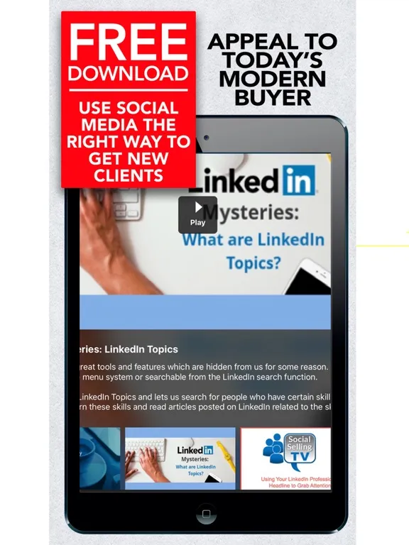 Social Selling Made Easy iPad 应用截图