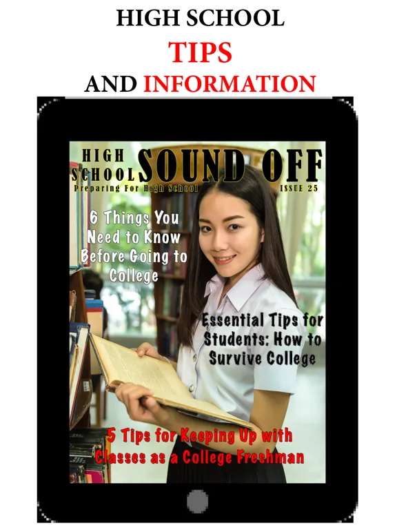 Скриншоты High School Sound Off Magazine iPad 