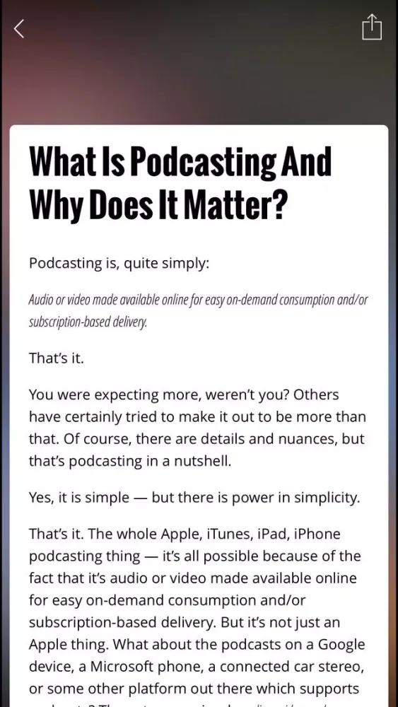 How To Podcast App Screenshots
