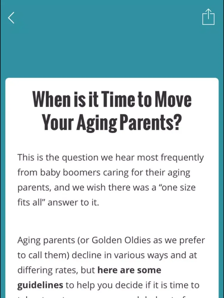 Tender Loving Eldercare - Family Caregiver's Guide iPad  Ekran Görüntüleri