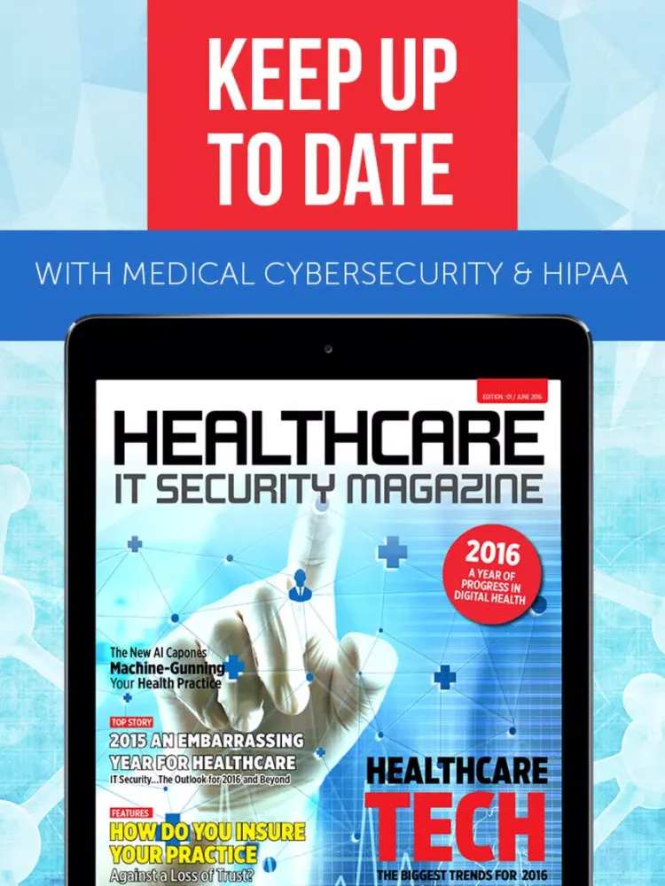 صور Healthcare IT Security Mag iPad 