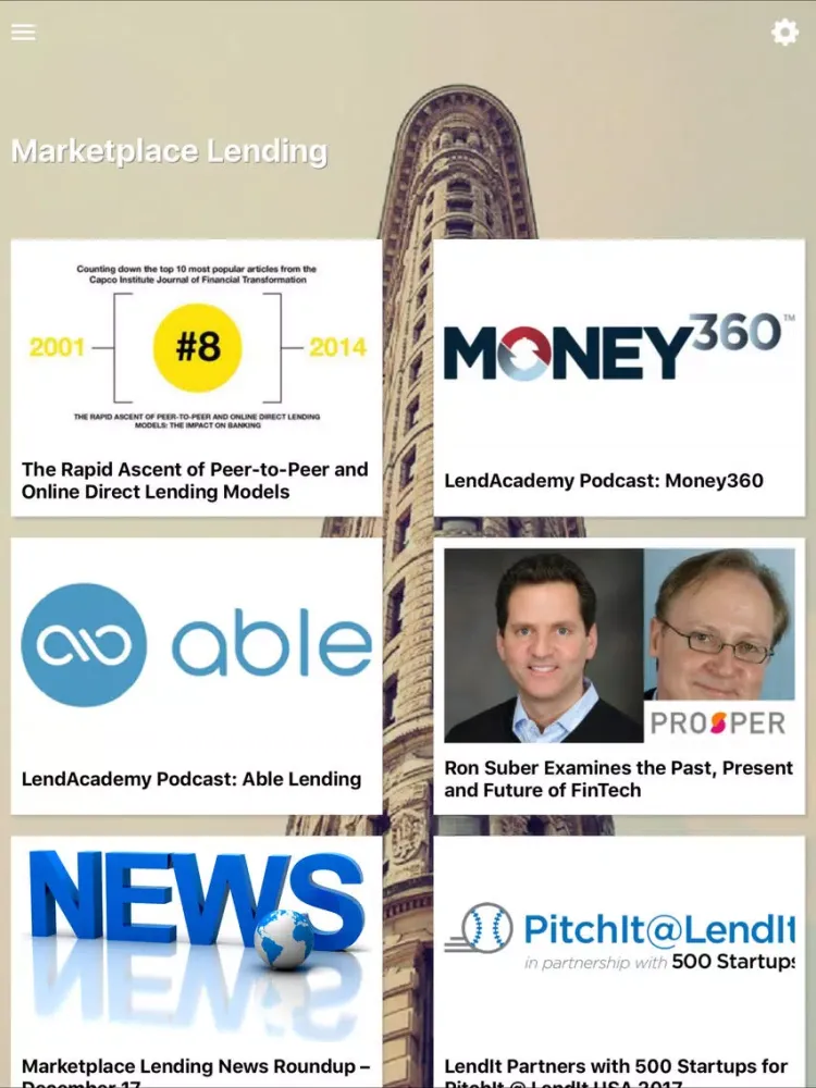 Capturas de tela do Marketplace REvolution iPad 