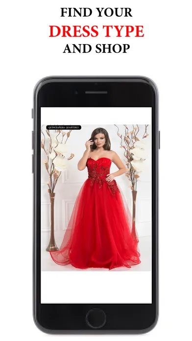 Capturas de tela do Quinceanera Quarterly Magazine