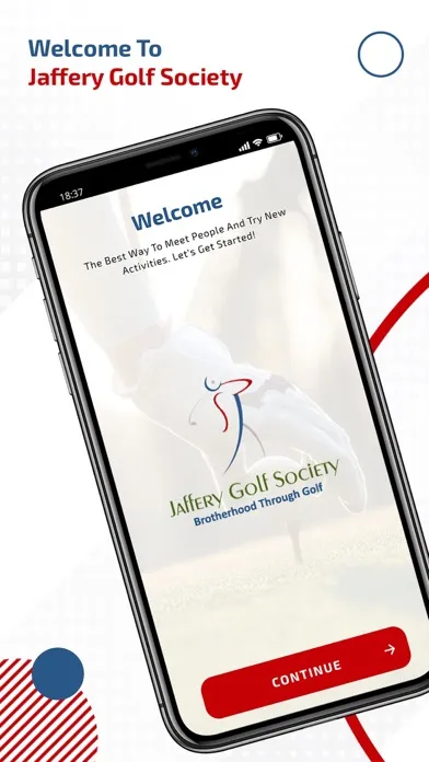 Capturas de pantalla de JGS (Jaffery Golf Society)