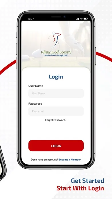 Capturas de pantalla de JGS (Jaffery Golf Society)