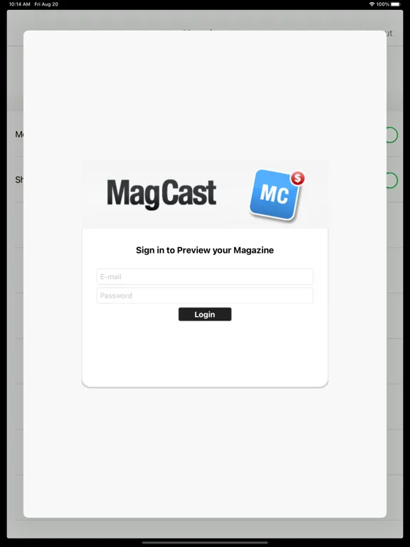 Скриншоты MC Publisher's Preview iPad 