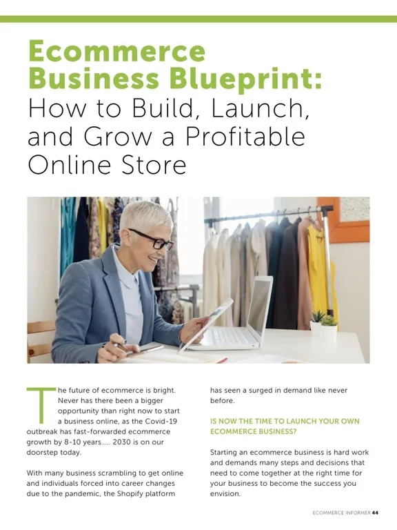 eCommerce Informer Magazine iPad 应用截图