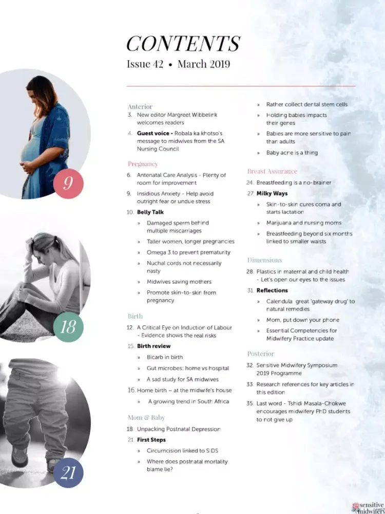 Sensitive Midwifery Magazine iPad  স্ক্রিনশট