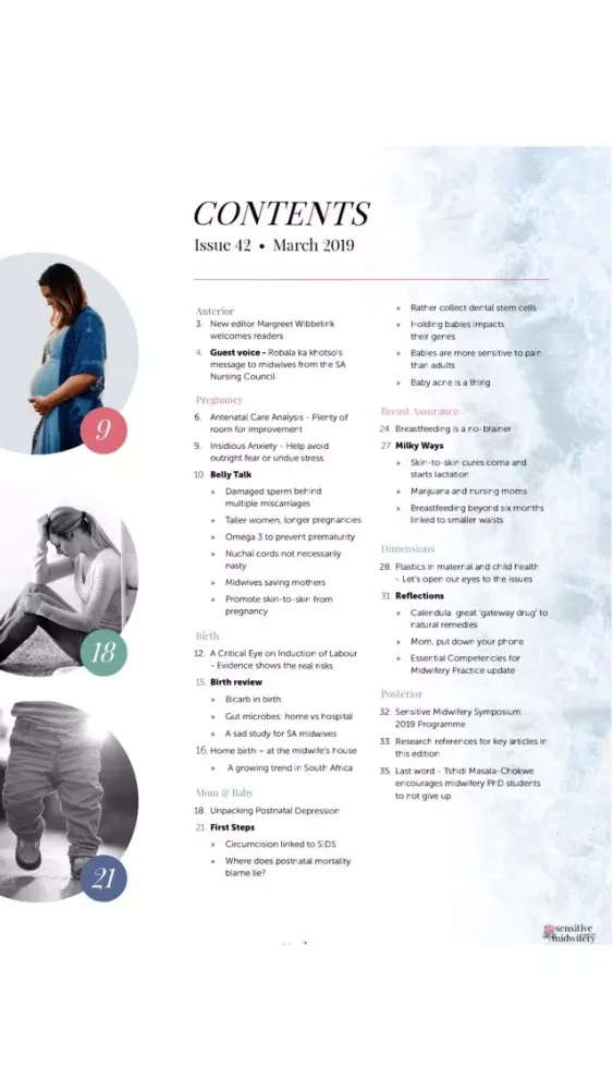 Sensitive Midwifery Magazine স্ক্রিনশট