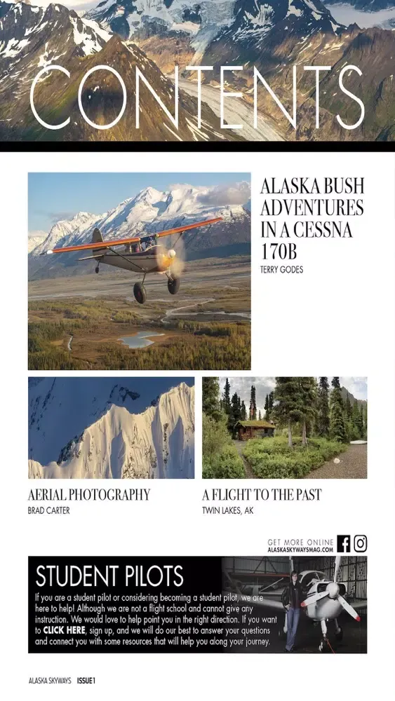 Alaska Skyways Magazine سکرین شاٹس