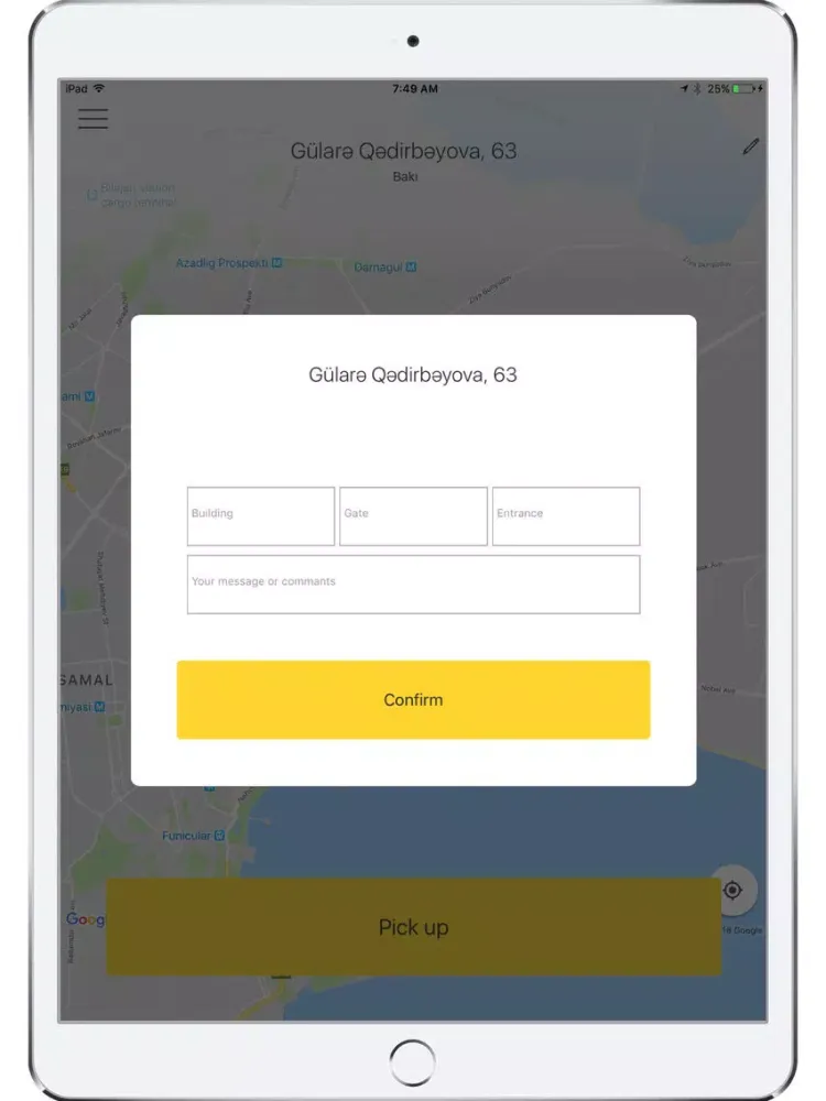 Taxi 158 iPad  Screenshots