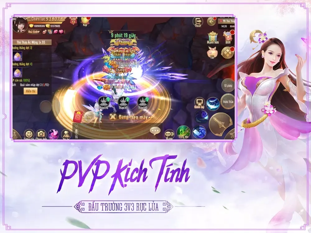 ภาพหน้าจอของ Nhất Kiếm Đoạn Tình 3D iPad 