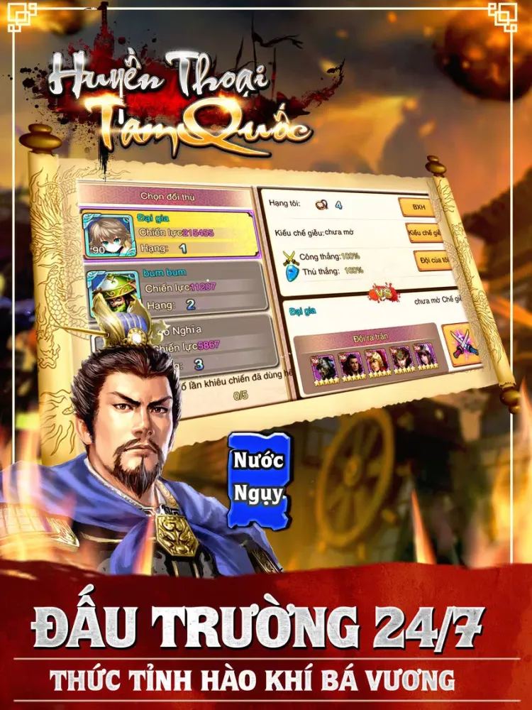 Huyền Thoại Tam Quốc iPad  Screenshots
