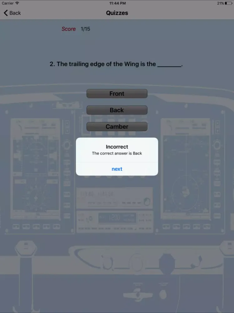 C162 Skycatcher Study App iPad  Screenshots