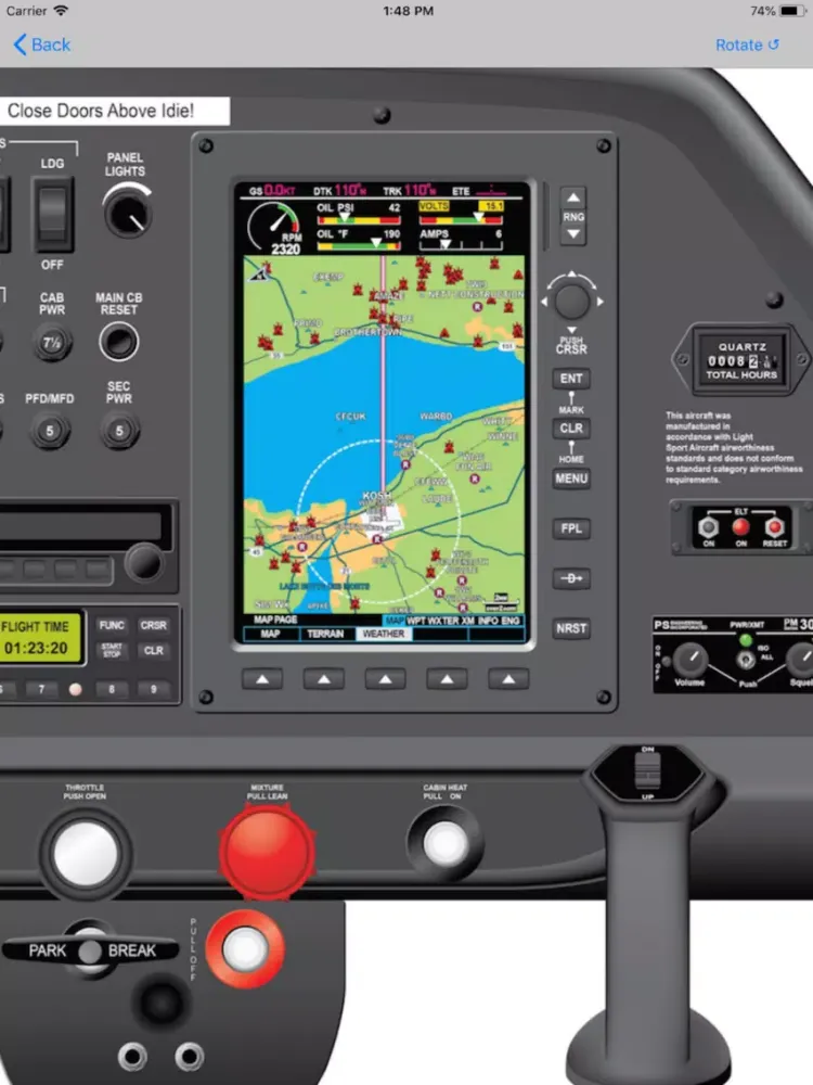 C162 Skycatcher Study App iPad  Screenshots