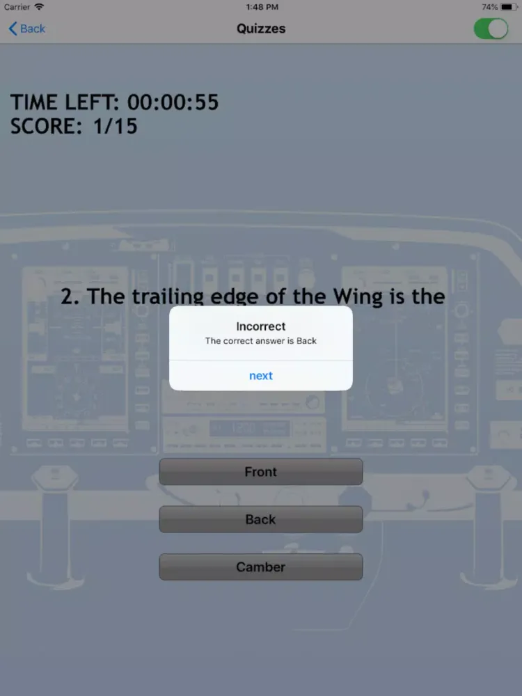C162 Skycatcher Study App iPad  Screenshots
