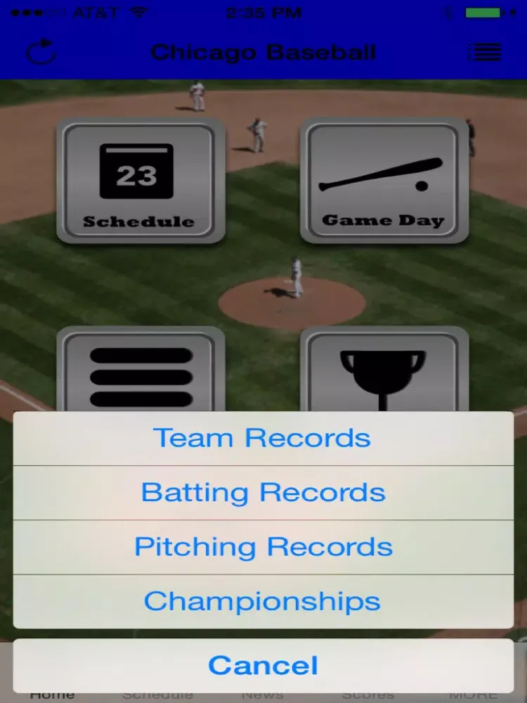 Chicago Baseball - a Cubs News App iPad  স্ক্রিনশট