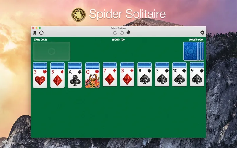 Capturas de pantalla de Spider Solitaire
