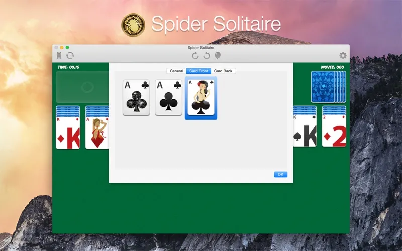 Capturas de pantalla de Spider Solitaire