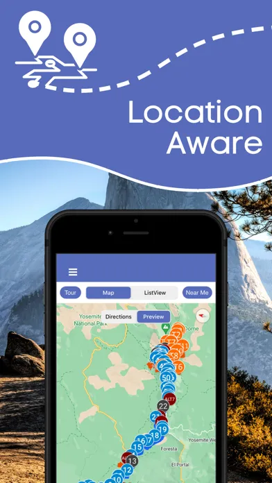 Yosemite National Park Tour Screenshots
