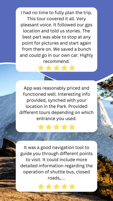 Yosemite National Park Tour Screenshots